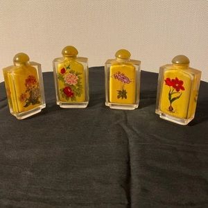 Antique Chinese Reverse Painting Snuff Bottles